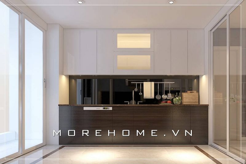 Tuyển chọn 25 tủ bếp hiện đại, ấn tượng cho thiết kế chung cư Ecopark HƯNG YÊN